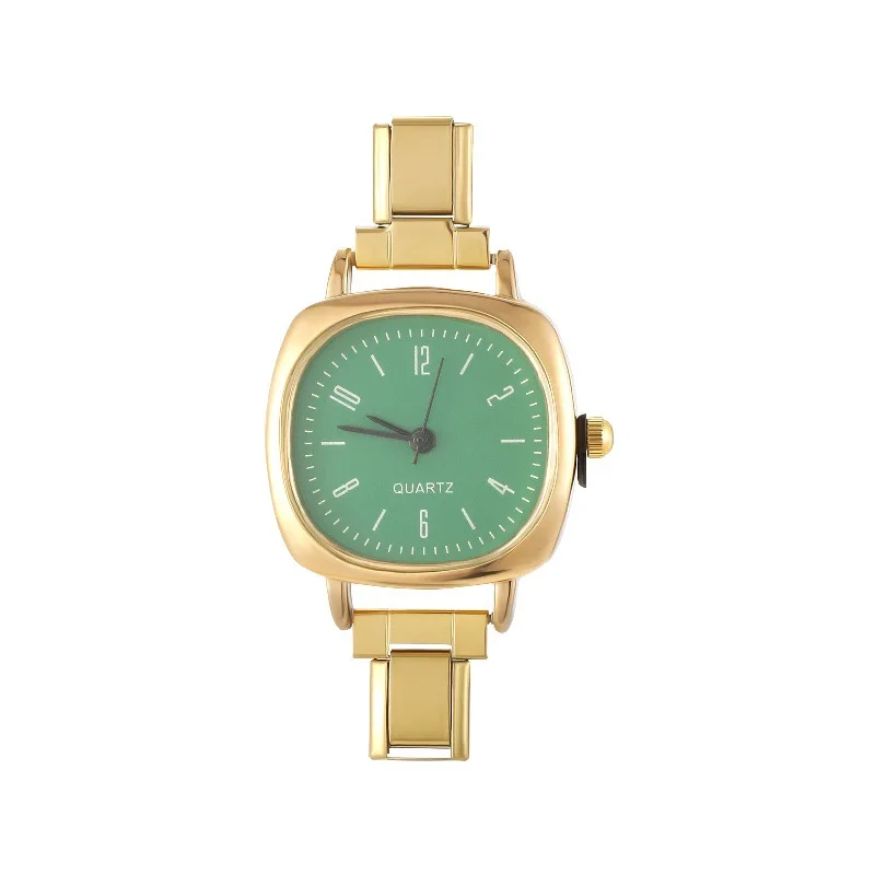 2 golden green plate-334