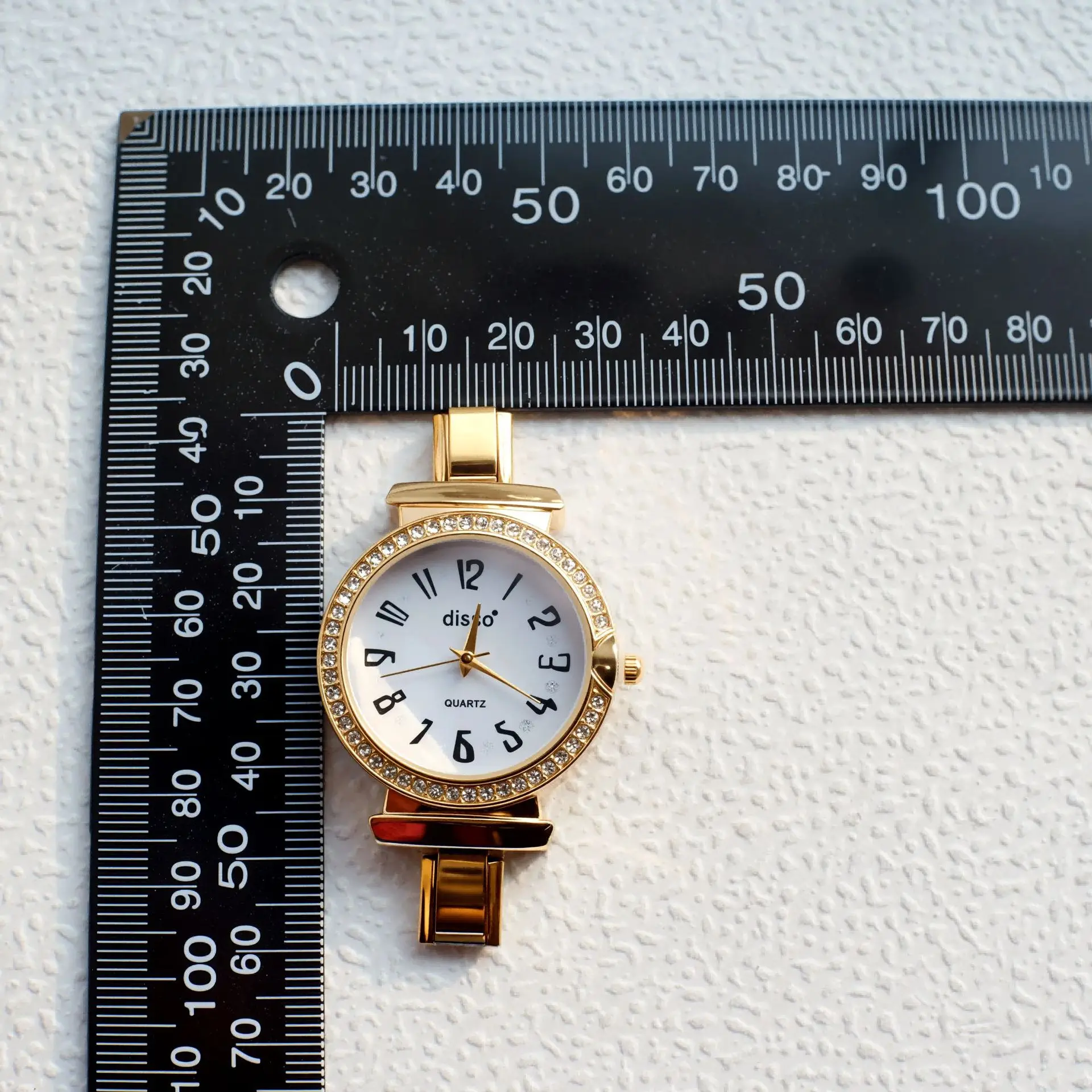 Gold-plated diamond-encrusted disc-178