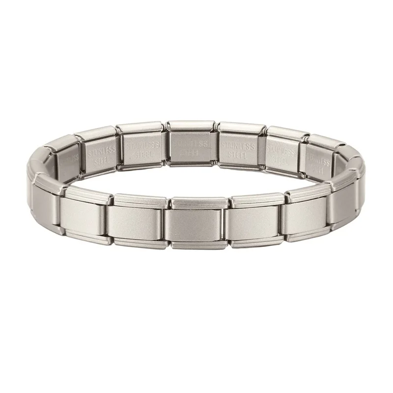 Matte steel color bracelet-93