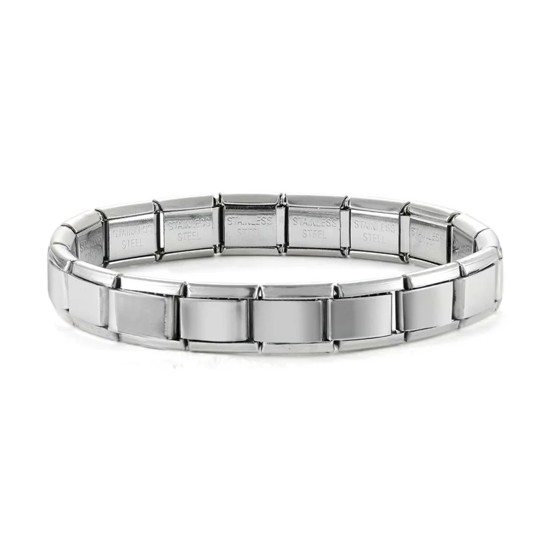 Pure steel color bracelet-93