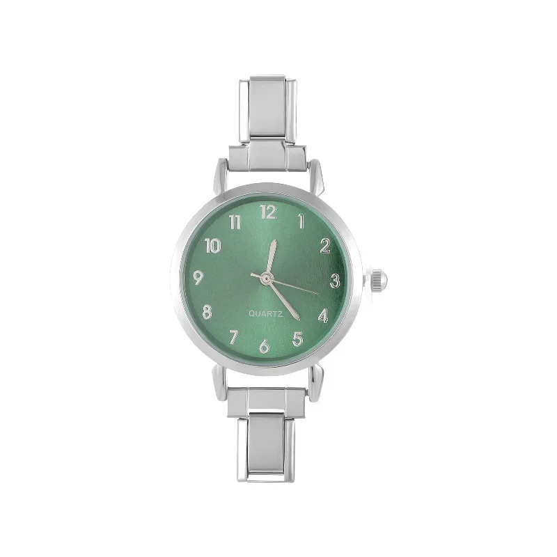 5 steel color green plate-334