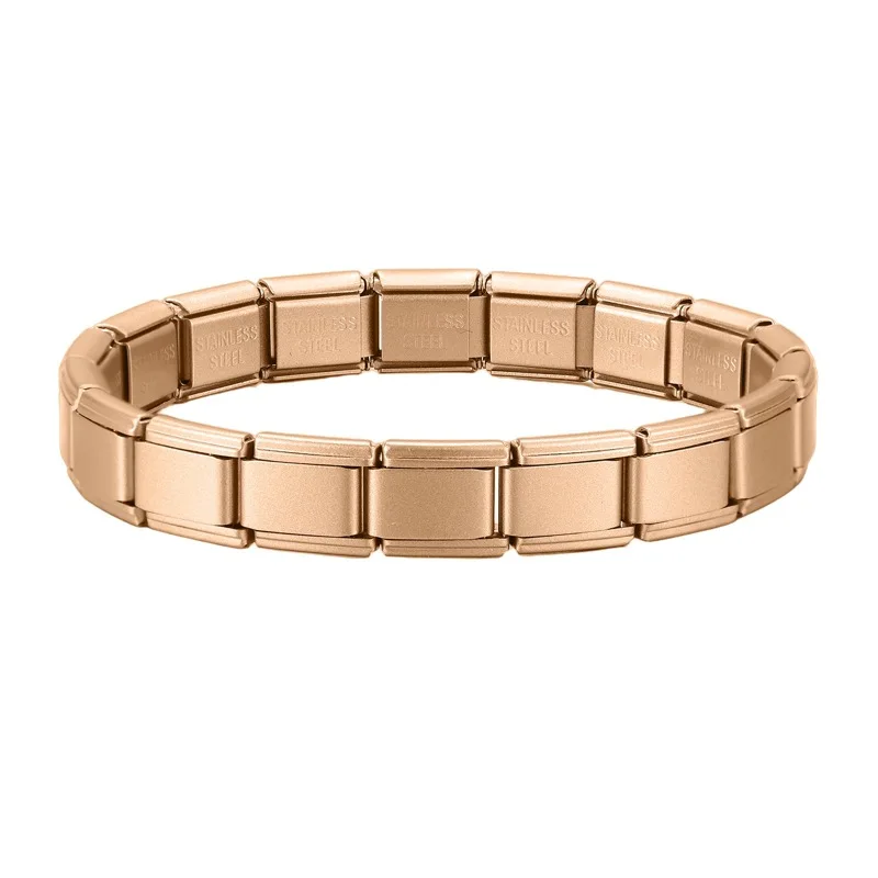 Matte rose gold bracelet-93