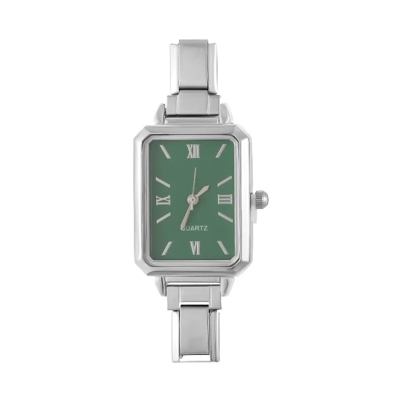 3 steel color green plate-334